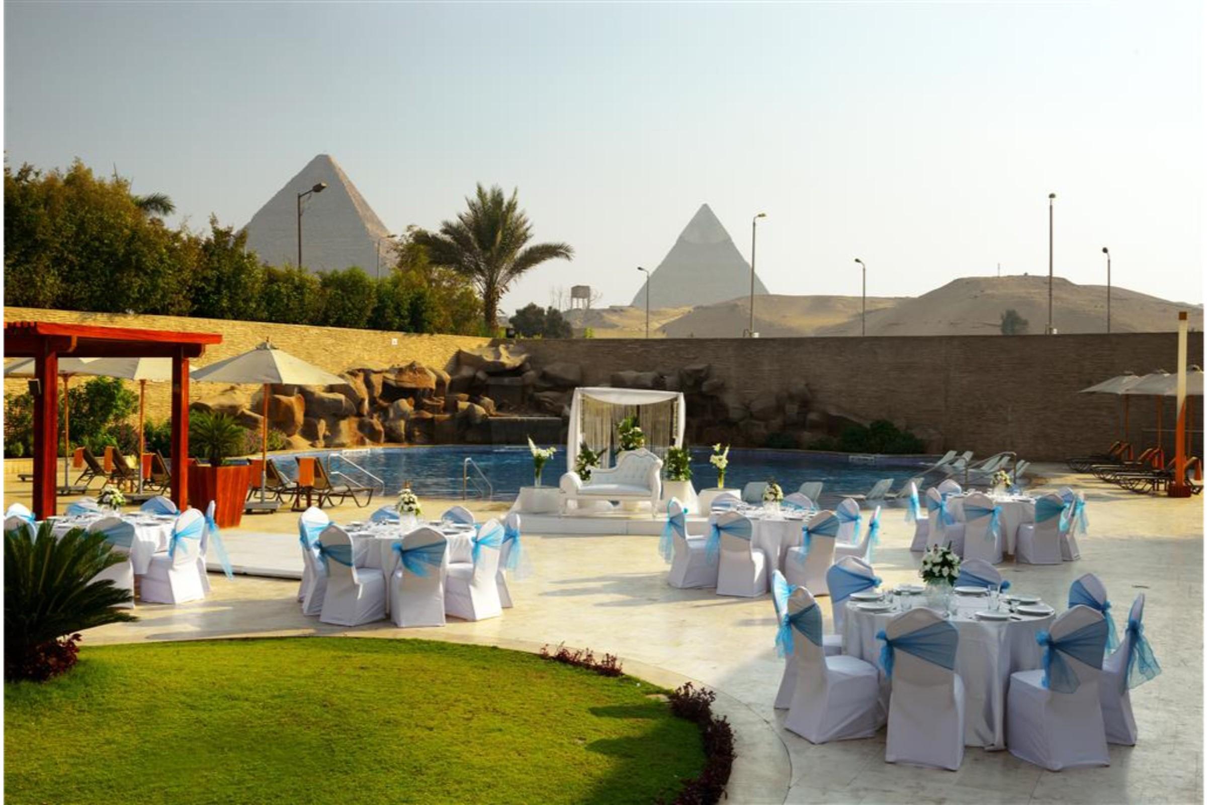 Le Meridien Pyramids Hotel & Spa Giza Zewnętrze zdjęcie