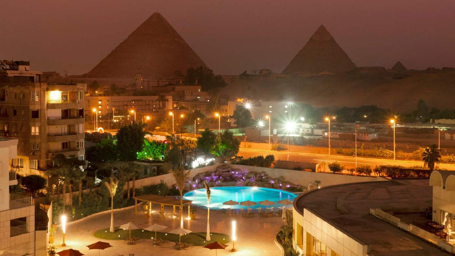 Le Meridien Pyramids Hotel & Spa Giza Zewnętrze zdjęcie